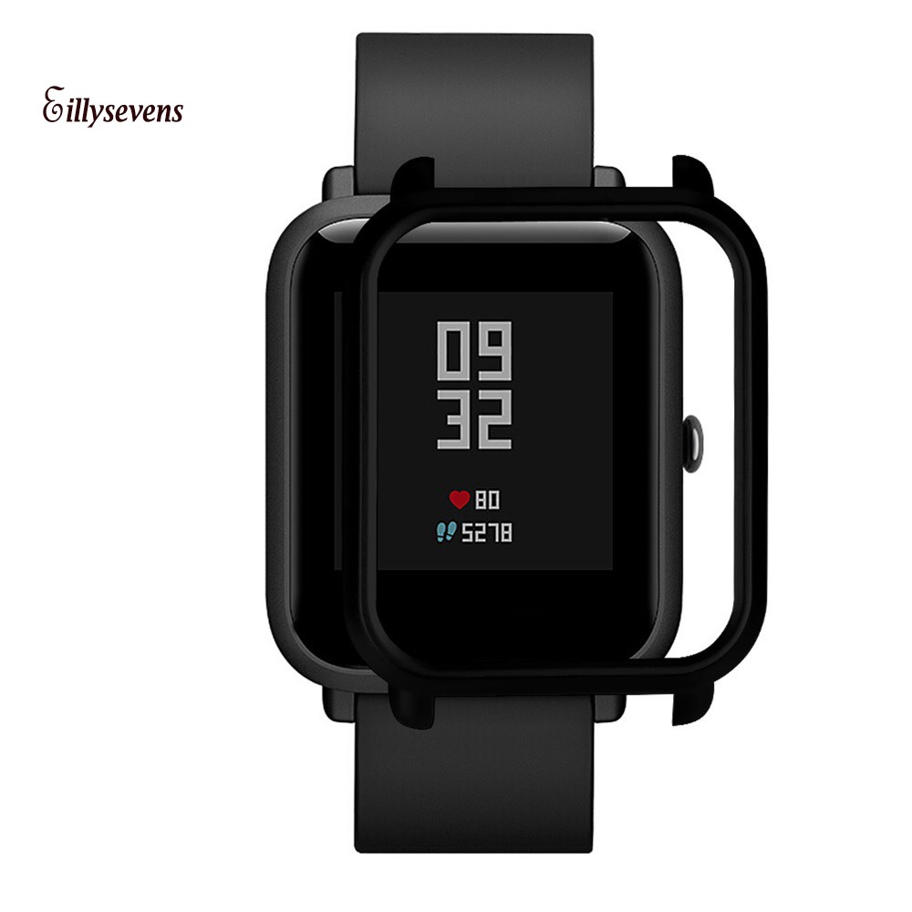 Xiaomi Huami Amazfit Bip Youth Watch Screen Protector, Fashionable Protective Case for Smart Watch and PC Watch Accessories