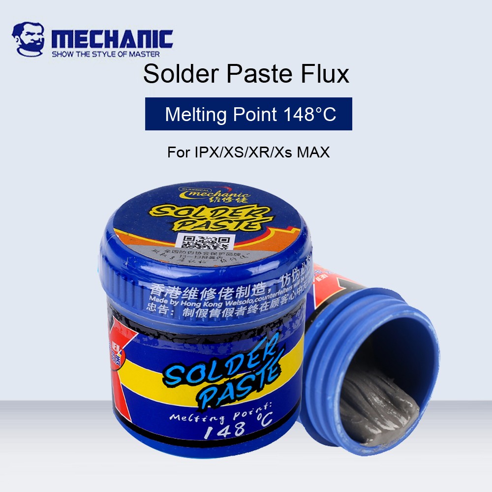 MECHANICAL 148 Degree XP Special Soldering Paste Flux for iPhone X/XS/XR/Xs Max Tin Paste Lead-free Low Temperature Tin Soldering Paste