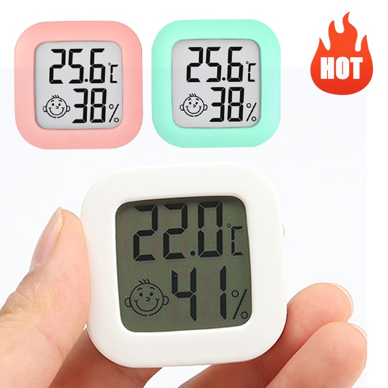 2 in 1 digital thermometer hygrometer mini temperature/home hygrometer wall hygrometer hygrometer for indoor outdoor