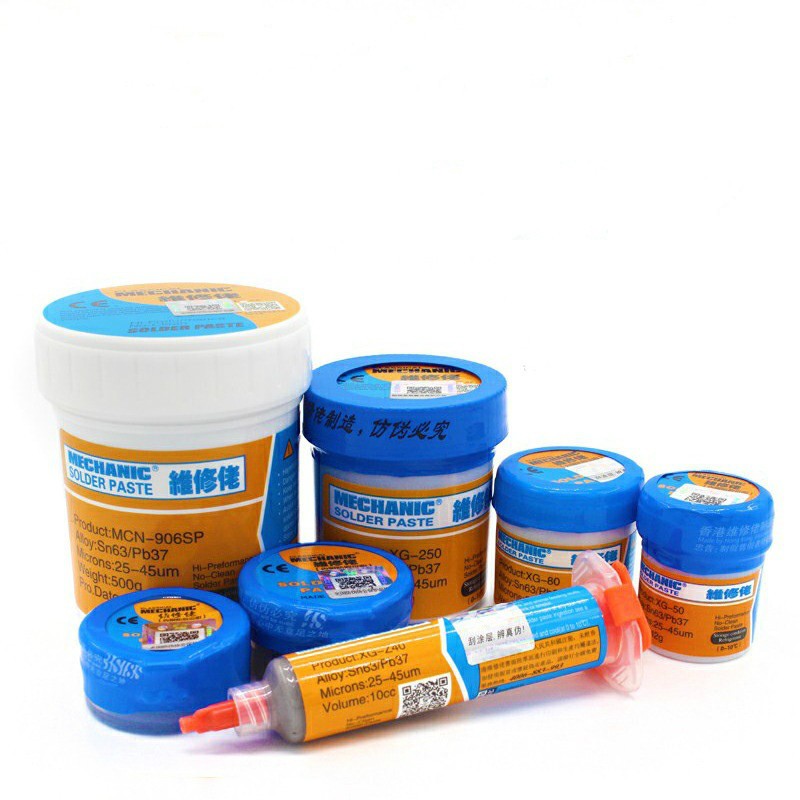 Solder Paste XGSP30 Sn63/Pb37 Solder Paste Flux Medium Temperature Solder Paste Mobile Phone PCB Repair