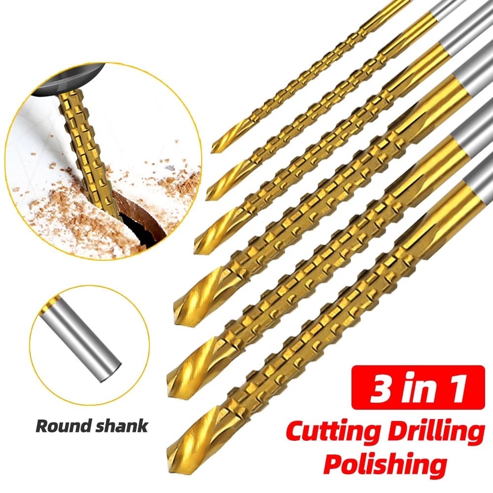 1PC Cobalt Drill Bit Set Spiral Screw Metric Composite Tap Drill Bit Tap Twist Drill Bit Set Drill Bits Polishing Tools