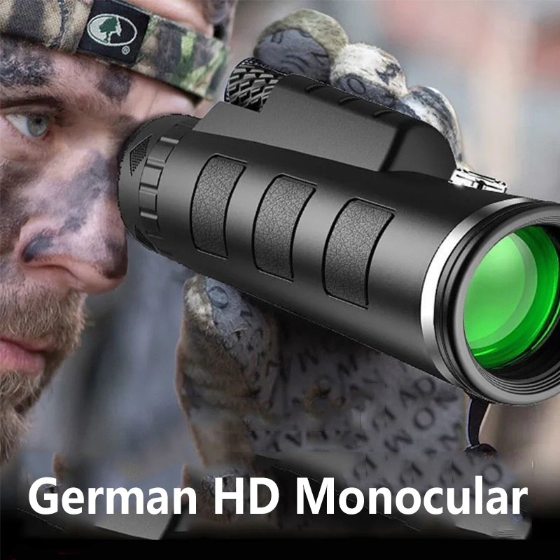 40X60 HD Professional Monocular Telescope Night Powerful Binoculars Waterproof Mini Pocket Zoom With Smartphone Hunting Camping