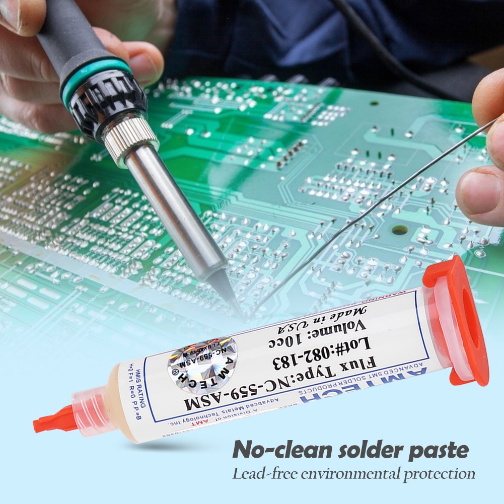 High Quality Soldering Flux 10cc NC-559-ASM-UV Soldering Paste for Phone LED BGA SMD PGA PCB Repair Needles Rework Tools