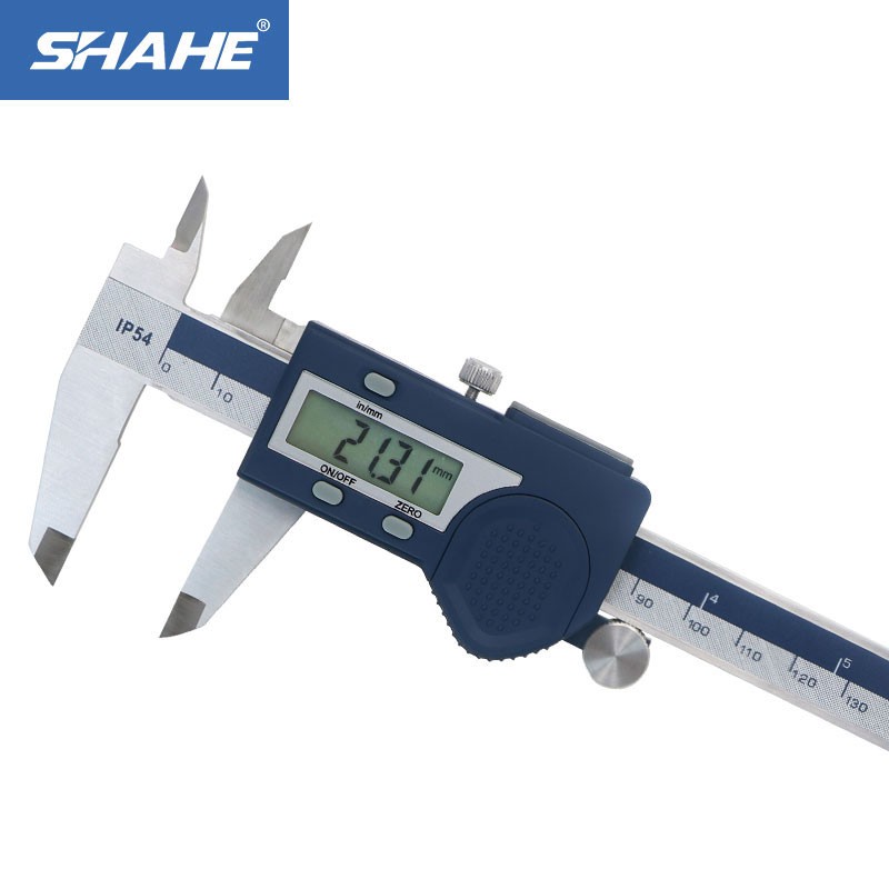 SHAHE IP54 waterproof digital caliper stainless steel electronic vernier caliper 150mm measuring tools vernier caliper