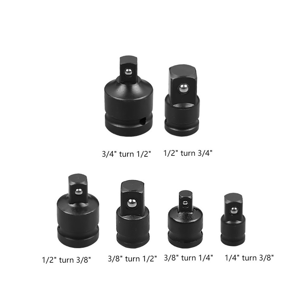 1/4 3/8 1/2 3/4 Drive Socket Adapter Adapter Reducer Air Impact Craft-Man Socket Wrench Adapter Hand Tools Kit Repair Tools