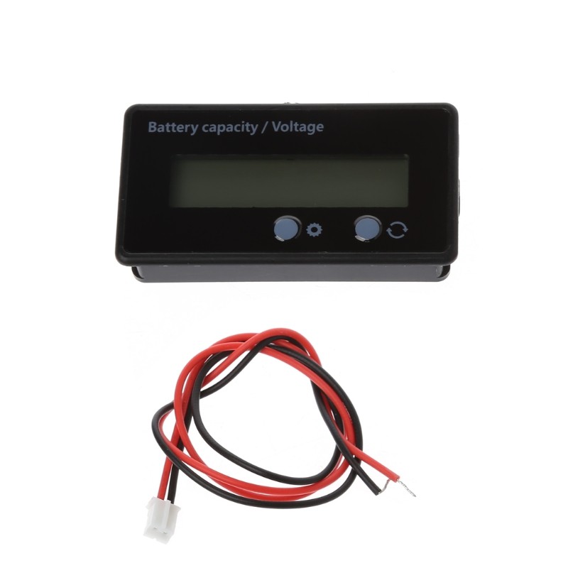 8-70V LCD Lead Acid Lithium Battery Capacity Indicator Voltmeter Voltage Tester
