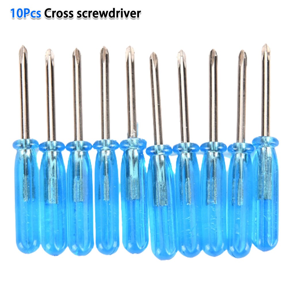 7/10pcs mini slotted cross word head five-pointed star screwdriver for mobile phone laptop repair open tool