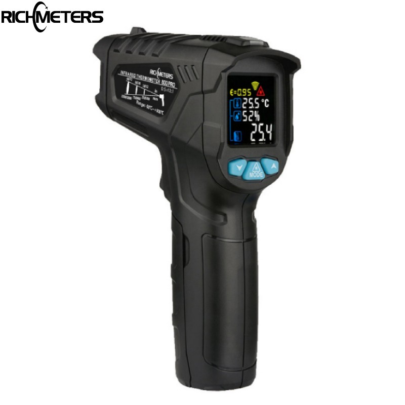 Infrared Thermometer No Contact Industry Digital Thermometer -50~800C Aquarium Laser Infrared Heat Gun