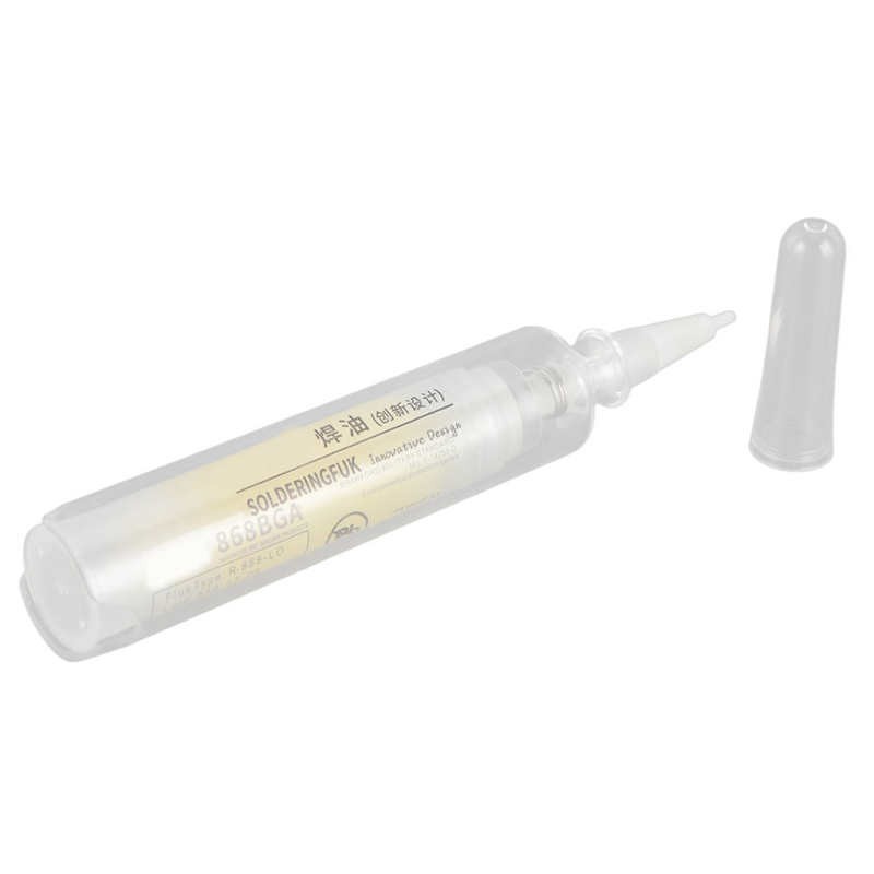 Welding Paste Rosin 10cc No Clean Welding Paste Low Residue Syringe Shaped For Welding Maintenance