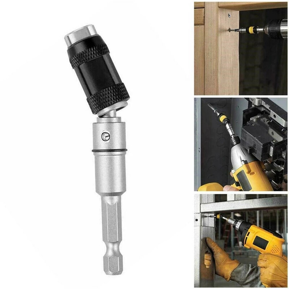 Screw Tool Drive Guide Drill Bit Accessories Magnetic Screw Drill Tip Quick Change Lock Bit Holder Drive Guide Adapter