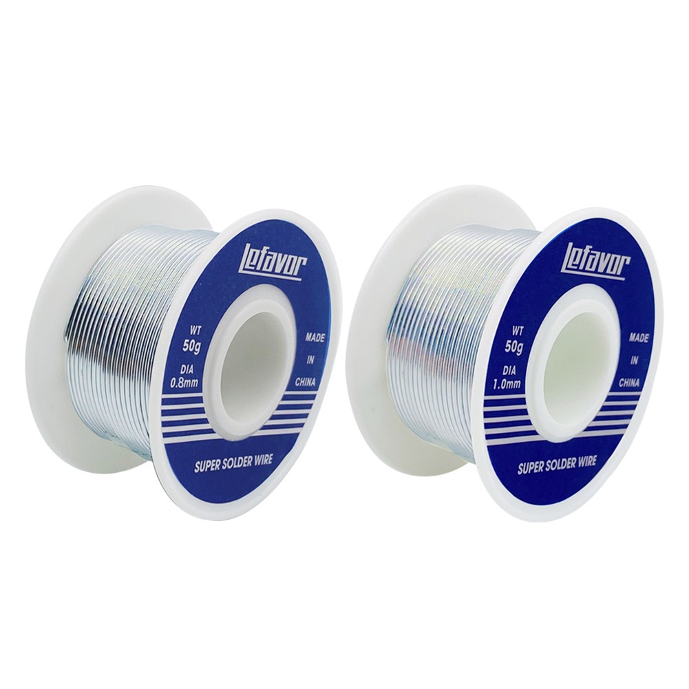 Tin solder wire solder roll 0.8mm 1mm rosin core solder melt low melting point household tin solder wire wire roll