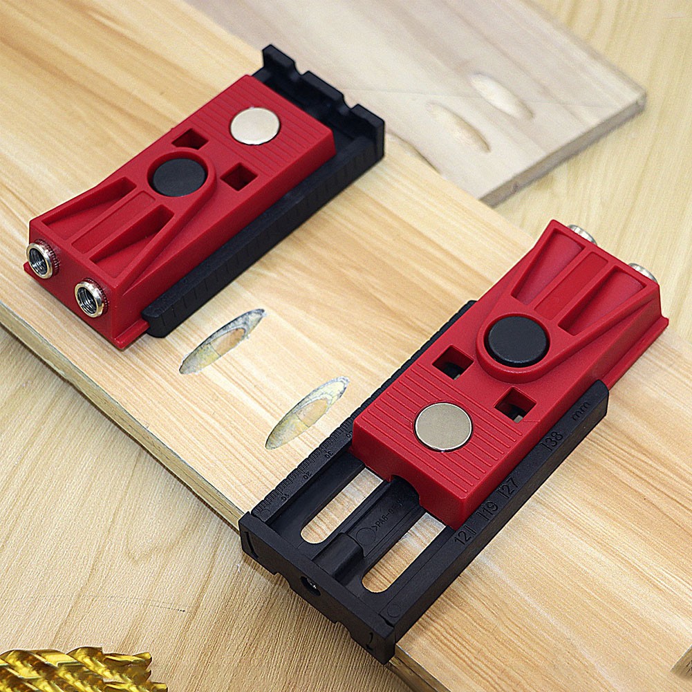 Woodworking Slant Drill Locator Jib Hole Jig Slant Drill Guide Locator Puncher Handheld Jig