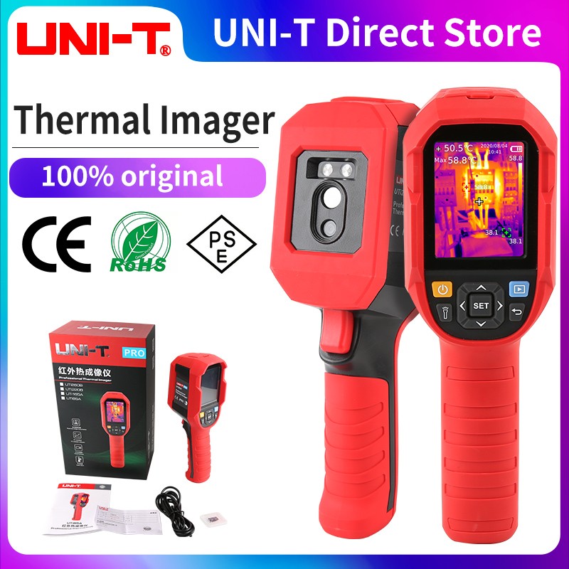 UNI-T UTi85A UTi260B Infrared Thermal Imager -15~550°C Industrial Thermal Imaging Camera Handheld USB Infrared Thermometer Hunt Inspection Automotive Electrical Pipeline Temperature Check