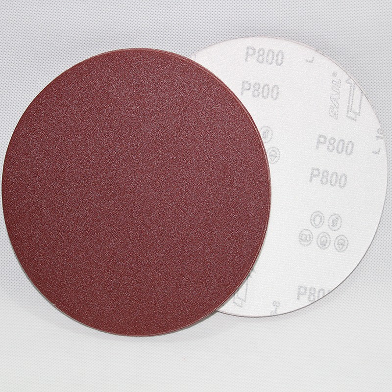 Free shipping 10pcs sandpaper disc 12 inch 300mmGrit 40-1000 emery round hook loop sanding disc polish
