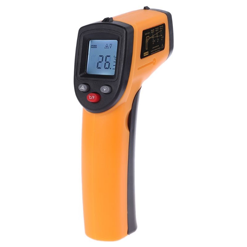 Infrared Thermometer C/F Non-Contact Thermometer GM320 Industrial Digital IR Thermometer -50~380/-50~600℃°C