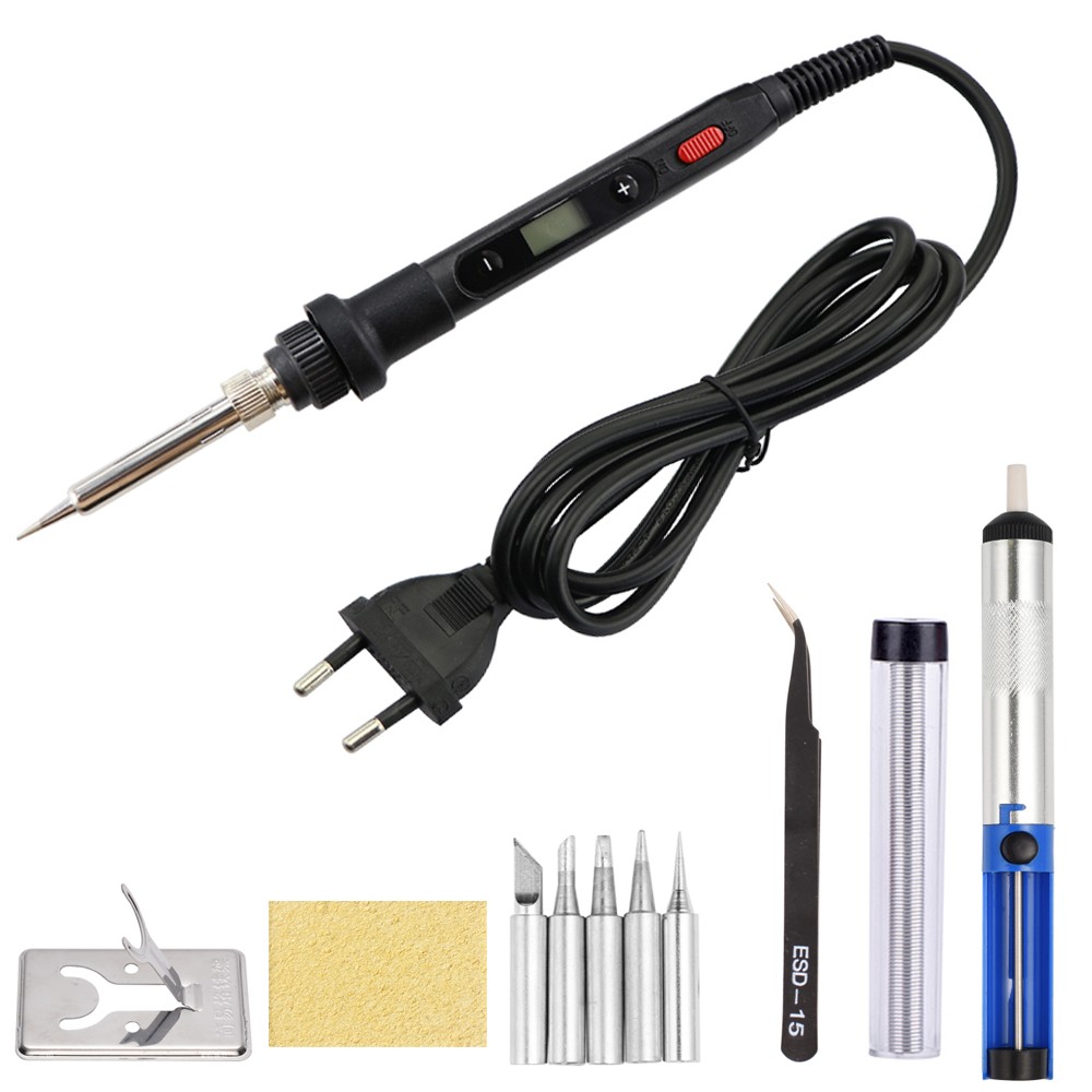 Brand New Internal Heating Type 80W Digital Temperature Adjustment Electric Soldering Iron 20V/110V Welding Repair Tools