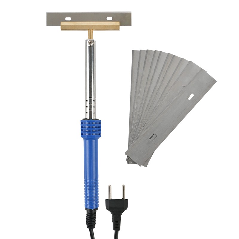 60W T Soldering Iron Scraper 10cm Heated Blade for OCA UV Glue Quick Clean LCD Screen Refurbishment Repair