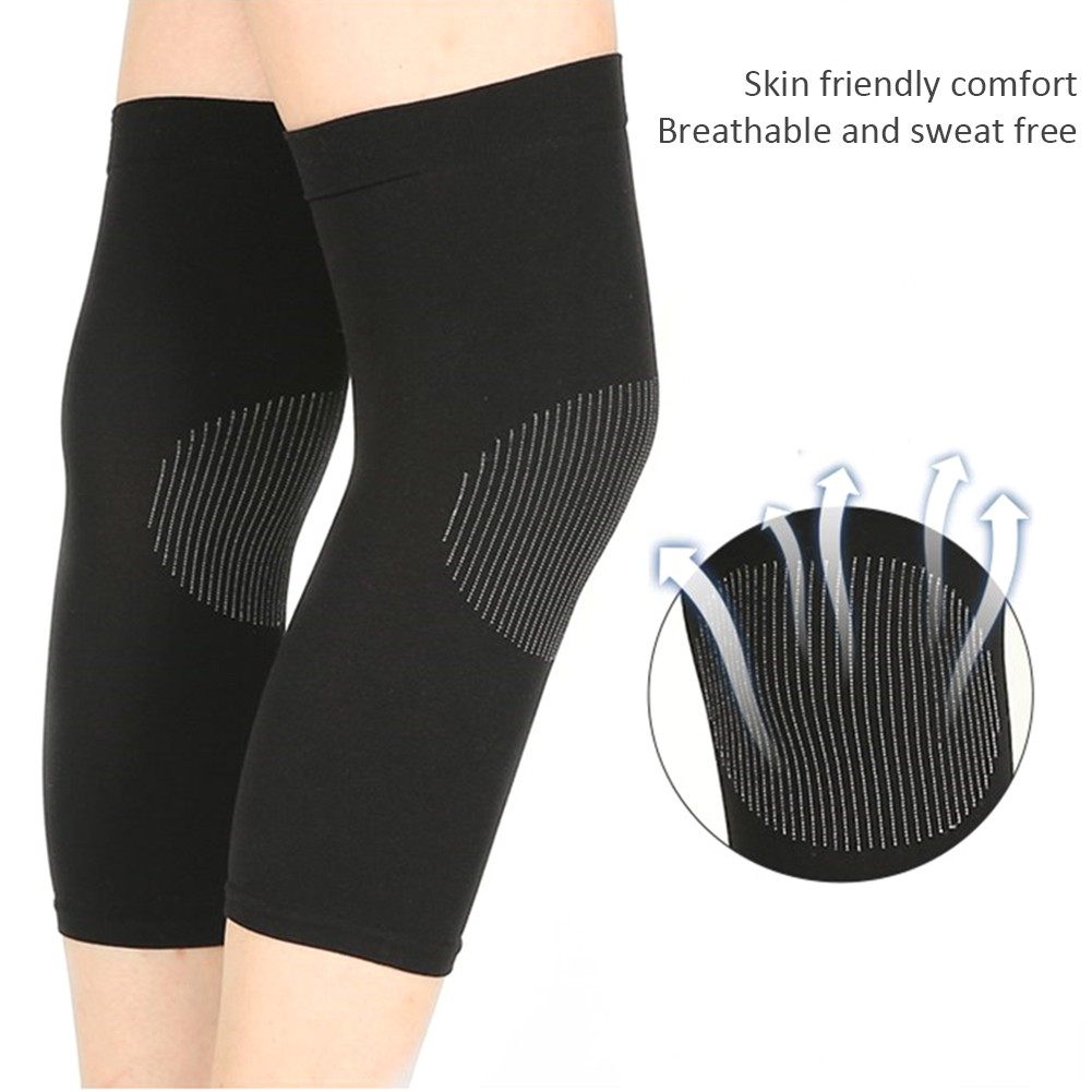 1 Pair Sports Kneepad Dance Knee Protector Volleyball Yoga Breathable Brace Support Summer Leg Protection Workout Training