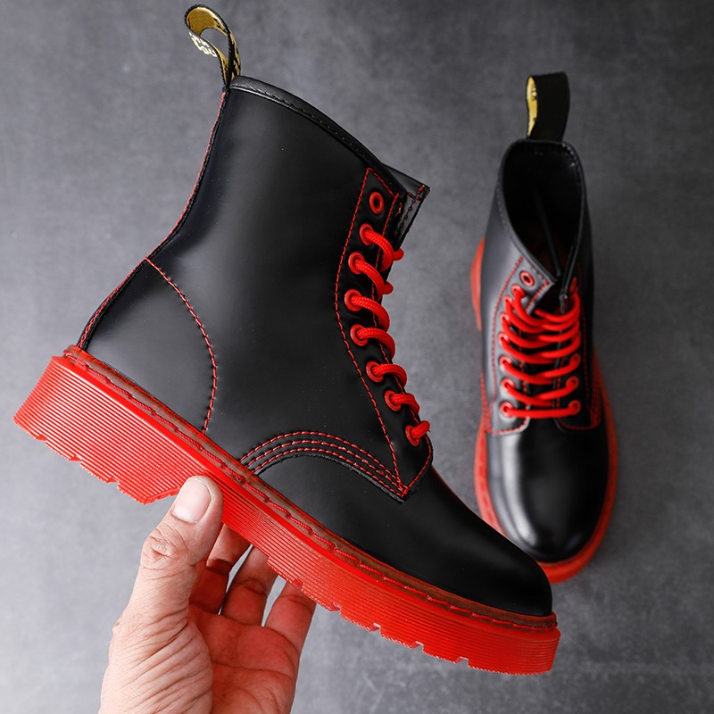 Ankle Boots Women 2021 New Winter Chunky Platform Boots Thick Bottom Punk Genuine Leather Motorcycle Botas Women Shoes Plus Size