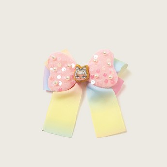 L.O.L. Surprise! Embellished Bow Accented Hair Clip