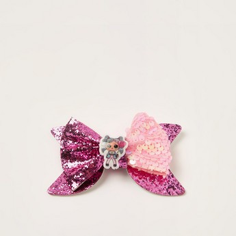 L.O.L. Surprise! Embellished Bow Accented Hair Clip