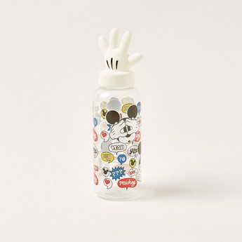 Disney Mickey Mouse Printed Bottle with 3D Figurine - 560 ml