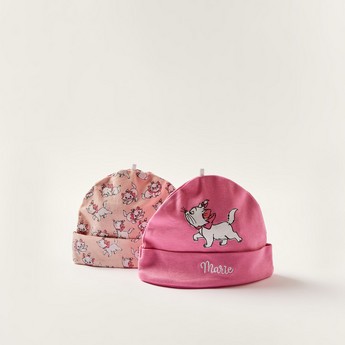 Marie Print Beanie - Set of 2