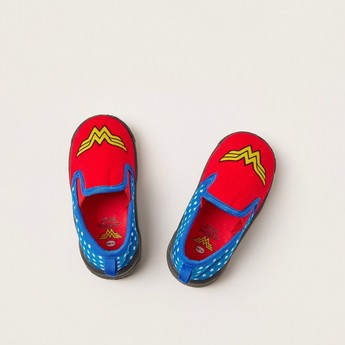 Wonder Woman Print Baby Shoes