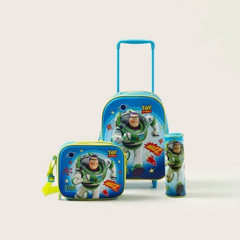 Disney Toy Story Print 3-Piece Trolley Backpack Set - 12 Inches