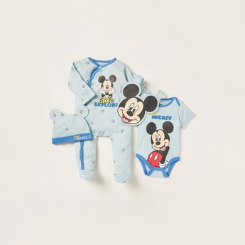 Disney 4-Piece Mickey Mouse Print Clothing Set