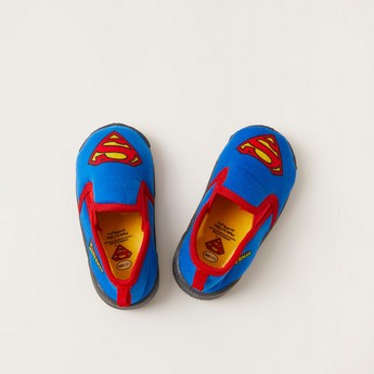 Superman Print Baby Shoes