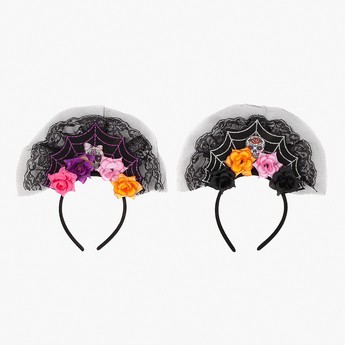 PMS Assorted Scary Veil Headband