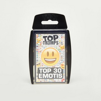 Top Trumps Top 30 Emotis Card Game