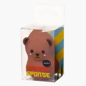 Puckator Cutiemals Bear Makeup Sponge