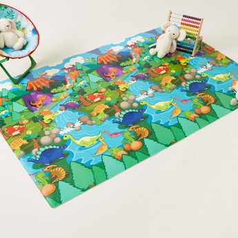 Dinosaur Print Roll Mat