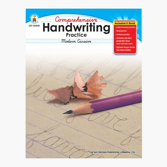 Comprehensive Handwriting Practice Modern Cursive Book