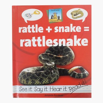 rattle+snake=rattlesnake Hardback Book