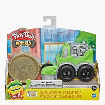 Play-Doh Wheels Mini Street Sweeper Toy Truck Playset