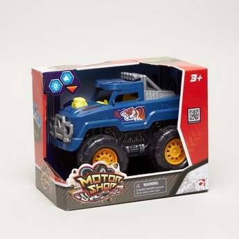 MotorShop Battery Operated Monster Toy Truck