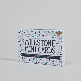 Milestone Mini Printed Cards