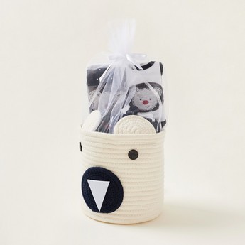 Juniors Printed 7-Piece Clothing Gift Basket Set