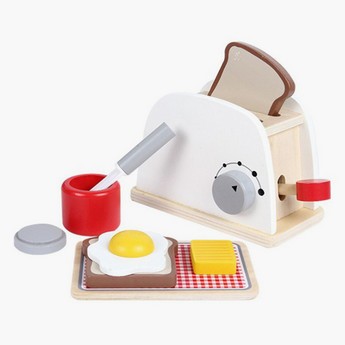 Factory Price Wooden Toaster Set