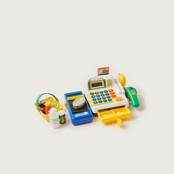 Keenway Supermarket Checkout Electronic Cash Register Playset