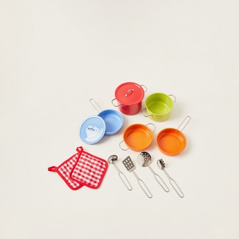 Just for Chef 13-Piece Non-Stick Cookware Playset