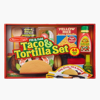 Melissa and Doug Fill & Fold Taco & Tortilla Set