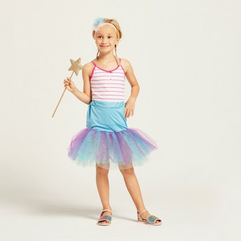 Charmz Mesh Tutu Skirt with Elasticised Waistband