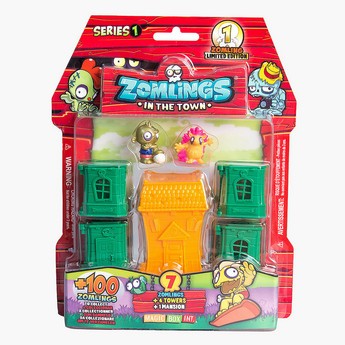 Zomlings House Display Figurine Set