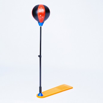 Juniors Punching Ball with Stand and Gloves