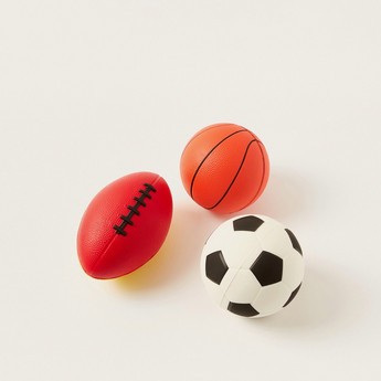 Juniors 3-Piece Sports Ball Set