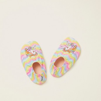 Slipstop Magical Unicorn Print Shoes